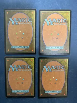 MTG 4X JAPANESE 6TH EDITION LLANOWAR ELVES MAGIC THE GATHERING GREEN COMMON CARD - Image 3
