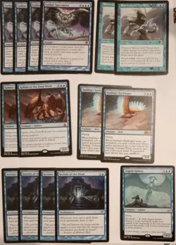 MTG - BLUE Collection - 500 + cards - inc Gather Specimens / Secrets of the Dead - Image 2