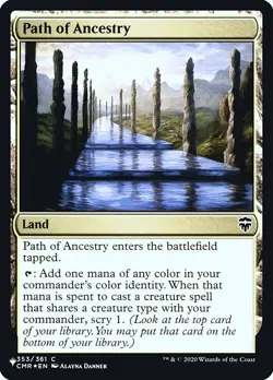 Path of Ancestry MTG The List Common Foil NM x1 - Magic Card - Image 1