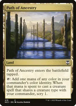 Path of Ancestry MTG Commander: Streets of New Capenna C NM x1 - Magic Card - Image 1