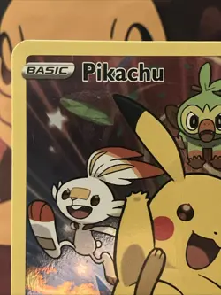 Pikachu SWSH020 SWSH: Sword & Shield Promo Card Holo Pokemon Trading Card Game - Image 3
