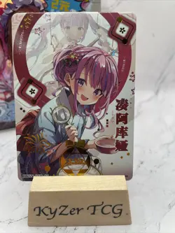 Minato Aqua SSR HYSN-SSR-07 Flower Girl Goddess Story Anime TCG CCG Card - Image 1
