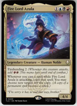 MTG Fire Lord Azula Normal NM Avatar: The Last Airbender Magic 220 - Image 1