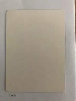 MTG ARTIST PROOF CHINESE BLACK BORDERED SWORDS TO PLOWSHARES FBB SIGNED J MENGES - Image 3