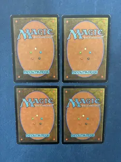 MTG 4X JAPANESE URZA'S SAGA GOBLIN PATROL PLAYED MAGIC THE GATHERING COMMON RED - Image 2