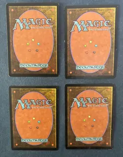 MTG 4X STRONGHOLD MOGG FLUNKIES CHINESE + JAPANESE + KOREAN + ENGLISH MAGIC RED - Image 2