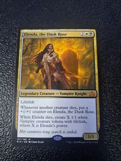 MTG - Elenda, the Dusk Rose - Rivals of Ixalan - LP - Image 1