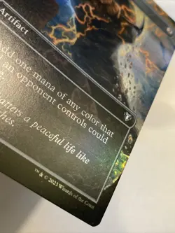 MTG Fellwar Stone BORDERLESS FOIL Commander Masters 0657 NM - Image 3
