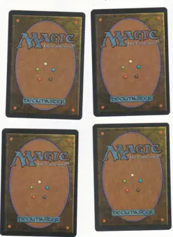 Lot x4 cartes Willow Priestess Homelands MAGIC MTG ENGLISH 1995 EX-NM PLAYSET - Image 2