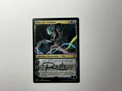 MTG Magic Oko, The Trickster Signed Artist Proof x1 ELD Chris Rallis - Image 1