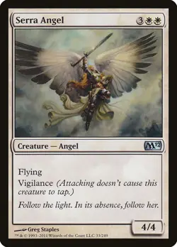 Serra Angel M12 Mtg Magic English - Image 1