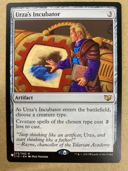 MTG 1x Urza's Incubator The List - Commander 2015 Magic the Gathering x1 NM - Image 1