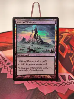 Mtg Vault of Whispers Mirrodin Foil - Image 1