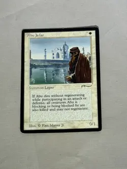 MTG Abu Ja'far Arabian Nights Magic the Gathering - Image 1
