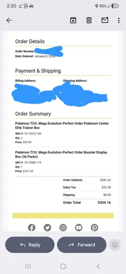 pre order 2x pokemon center etb mega evolution perfect order! - Image 3