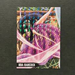M638 Very Rare Boa Hancock Holo Japanese One Piece x Ensky Collection Card - Image 1