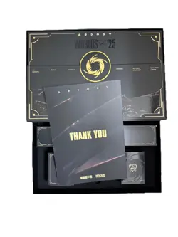 Riftbound Worlds Bundle 2025 Playmat Sleeves Deck Box + Empty Box No Cards - Image 1