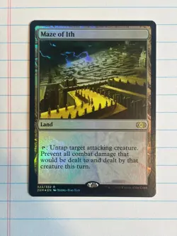 Maze of Ith Double Masters Foil Magic the Gathering Card - Image 1