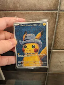 Pikachu with Grey Felt Hat 085 Scarlet & Violet Promo Cards Regular [SEALED][NM] - Image 1