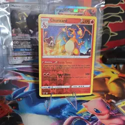 Charizard Rare Reverse holo Pokemon SWSH04: Vivid Voltage 025/185 Tcg Card - Image 2