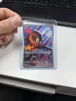 Charcadet Phantasmal Flames Black Star Promo Pokemon TCG Card NM Near Mint - Image 1