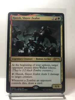 Hansk, Slayer Zealot (Non-foil) Universes Within: SLX Cards 0022 Mythic MTG - Image 1