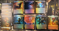 Slivers + 5 Tokens (12 Pack) FOIL Proxy Cards [Hivelord Overlord Queen Legion] - Image 1