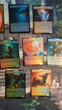 Slivers + 5 Tokens (12 Pack) FOIL Proxy Cards [Hivelord Overlord Queen Legion] - Image 2