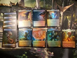 Slivers + 5 Tokens (12 Pack) FOIL Proxy Cards [Hivelord Overlord Queen Legion] - Image 4