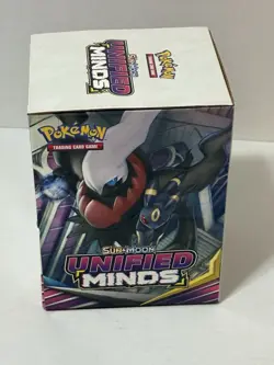 2019 Pokemon Sun & Moon Unified Minds Retail Dollar Tree Display Box No Packs - Image 2