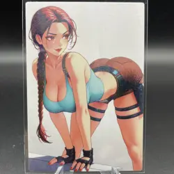 Lara Croft Anime Waifu Card Doujin ACG Goddess Holo - Image 1
