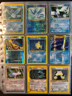 Lot of 90 ALL HOLO Vintage Pokemon Card Binder Collection - Image 2