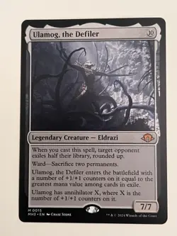 Ulamog, the Defiler Modern Horizons 3, Regular NM, MTG Magic the Gathering - Image 1