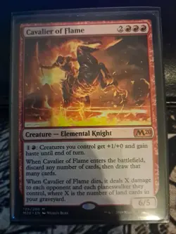 Cavalier of Flame Promo Pack: Core Set 2020 Regular - Image 1