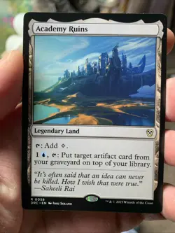 Academy Ruins - Commander Aetherdrift DRC 58 - NM EN - Magic MTG - Image 1