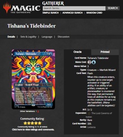 MTG Magic the Gathering Lost Caverns of Ixalan Tishana's Tidebinder CGC 10 POP1 - Image 4