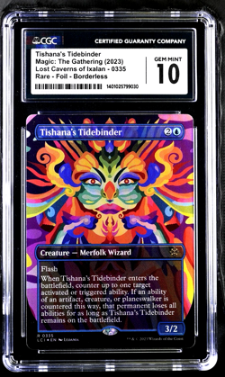 MTG Magic the Gathering Lost Caverns of Ixalan Tishana's Tidebinder CGC 10 POP1 - Image 5