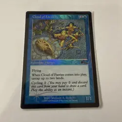 MTG: FOIL Cloud of Faeries - Urza's Legacy #29/144 MTG Magic The Gathering - NM - Image 1