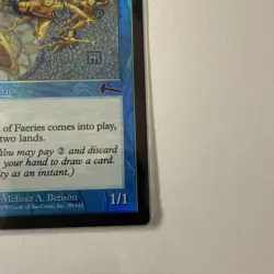 MTG: FOIL Cloud of Faeries - Urza's Legacy #29/144 MTG Magic The Gathering - NM - Image 5