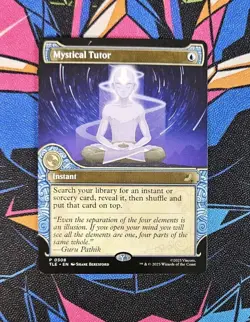 Mystical Tutor NM Showcase MTG Avatar The Last Airbender TLE Unplayed Magic - Image 1