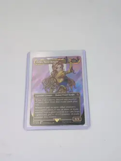 Celes, Rune Knight - Surge Foil - Borderless - MTG Commander: FINAL FANTASY NM - Image 1