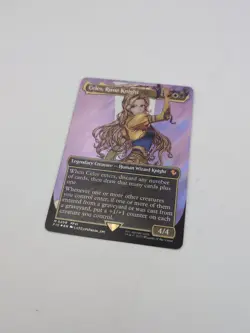 Celes, Rune Knight - Surge Foil - Borderless - MTG Commander: FINAL FANTASY NM - Image 3