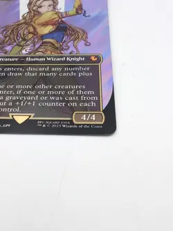 Celes, Rune Knight - Surge Foil - Borderless - MTG Commander: FINAL FANTASY NM - Image 4