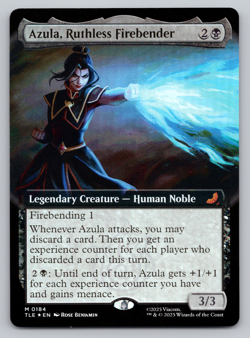 Azula, Ruthless Firebender FOIL Extended Art - Avatar Last Airbender - MTG - Image 1