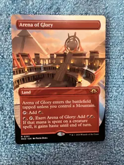 Arena of Glory (Borderless) Modern Horizons 3 (MH3) Regular Near Mint MTG Magic - Image 1