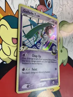 Pokemon Gallade LV.59 20/111 Holo Rare Rising Rivals NM Swirl - Image 2