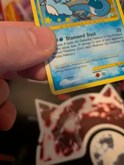 Pokemon TCG Articuno 148/147 LP Supreme Victors Secret Rare Holo - Image 5
