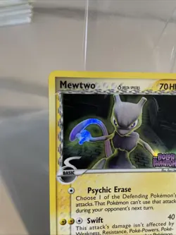 Mewtwo Delta Species 24/110 - EX Holon Phantoms Stamped Reverse Holo NM-LP - Image 2
