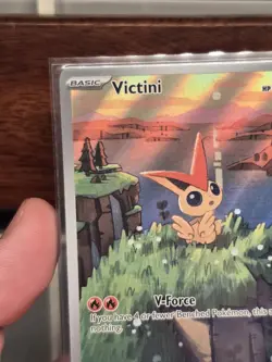 Victini 208 Sv: Scarlet & Violet Promo Cards Illustration Rare Promo Pokemon LP - Image 3