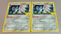 2er Set Solgaleo #021/025 Rare Holo CELEBRATIONS 2021 Pokemon Mint Boosterfrisch - Image 2
